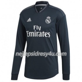 Fotbalový Dres Real Madrid Venkovní 2018/19 Dlouhý Rukáv